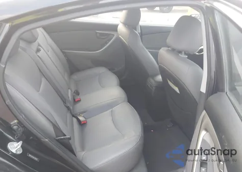2013 Hyundai Elantra Limited from USA, damaged, VIN 5NPDH4AE8DH395355